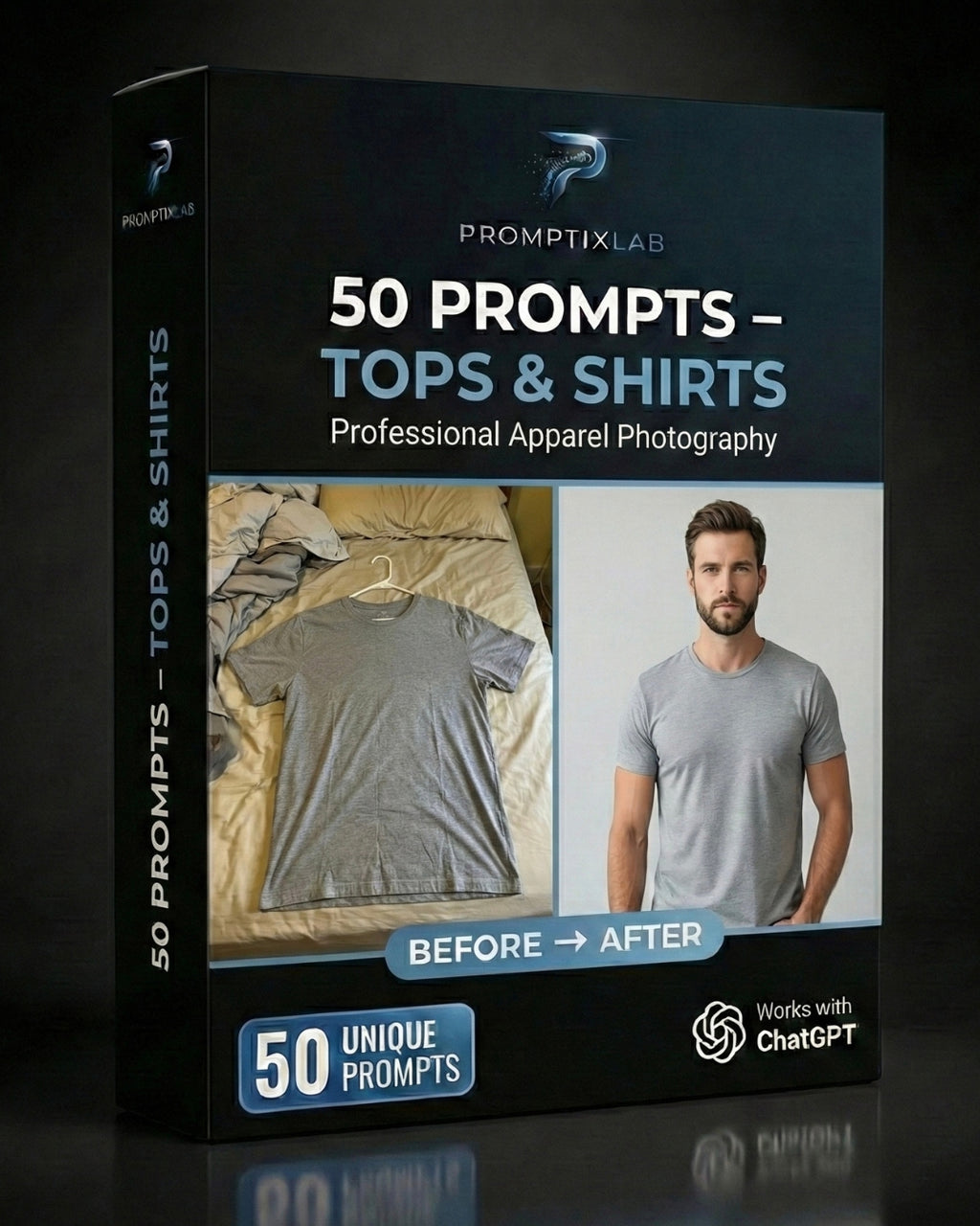 50 PROMPTS – TOPS & SHIRTS EDITION – Imágenes irresistibles para camisetas y tops