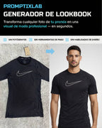 30 PROMPTS – STUDIO TOPS & SHIRTS EDITION – Fotografía limpia y profesional de estudio