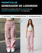 20 PROMPTS – STUDIO BOTTOMS & PANTS EDITION – Fotografía de pantalones en estudio