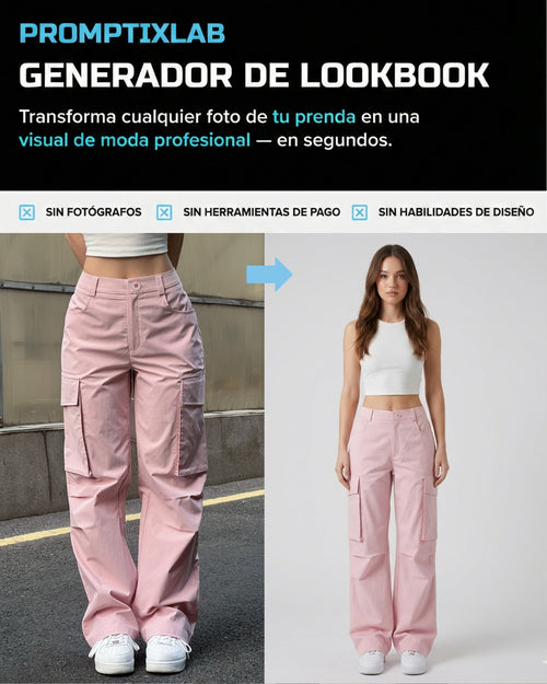 20 PROMPTS – STUDIO BOTTOMS & PANTS EDITION – Fotografía de pantalones en estudio