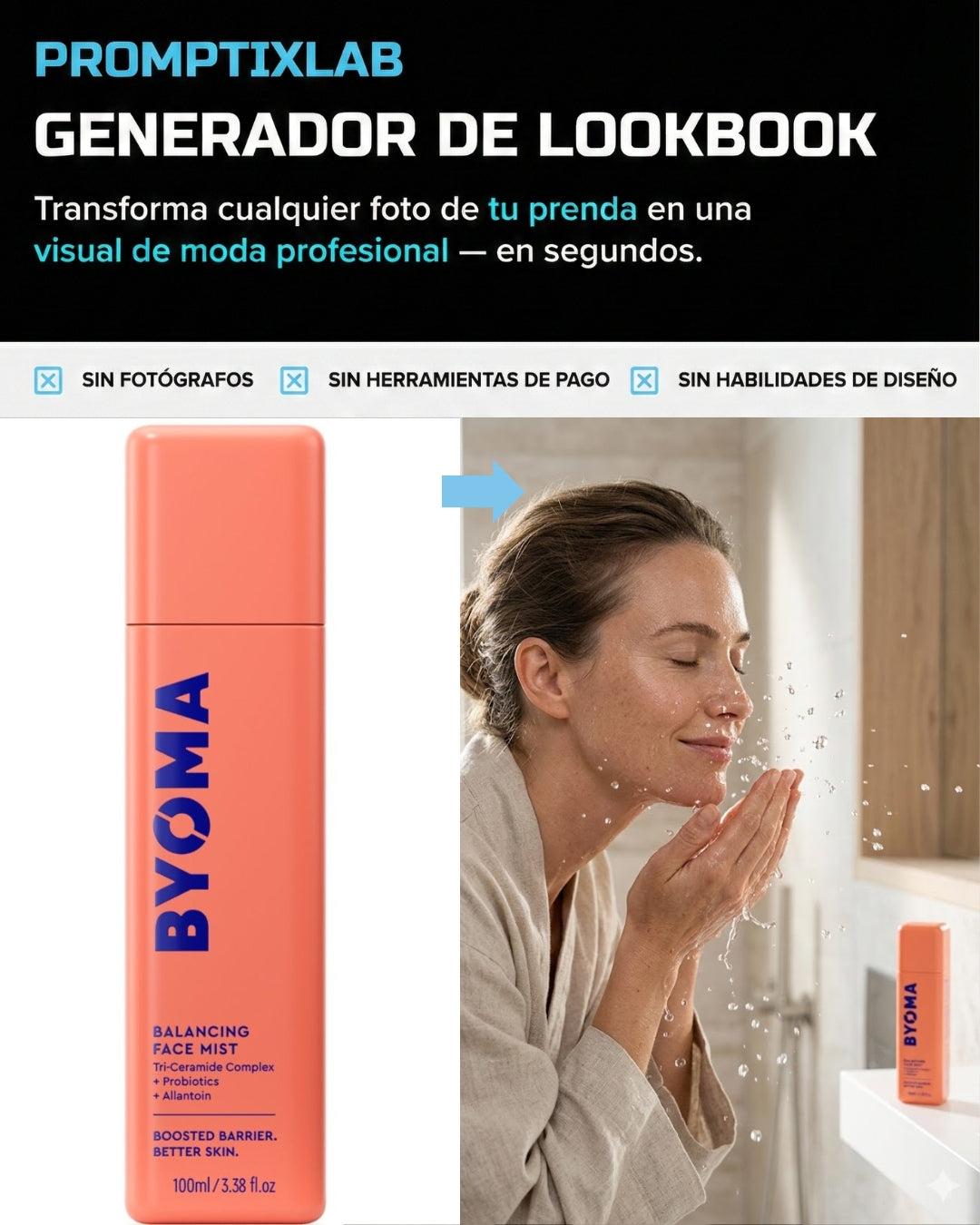 50 PROMPTS – SKIN CARE & BEAUTY EDITION – Cosmética con estética de anuncio de revista
