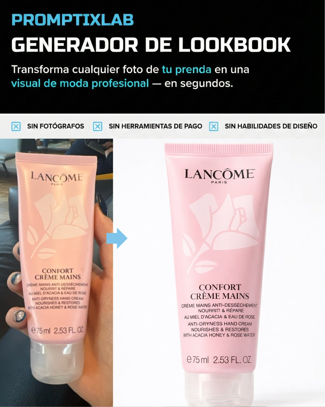 20 PROMPTS – PRODUCT PHOTOGRAPHY EDITION – Fotos de producto hechas en estudio