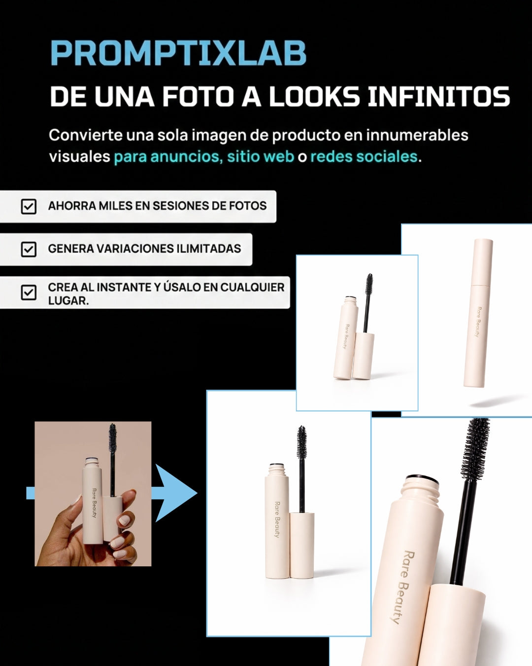 20 PROMPTS – PRODUCT PHOTOGRAPHY EDITION – Fotos de producto hechas en estudio