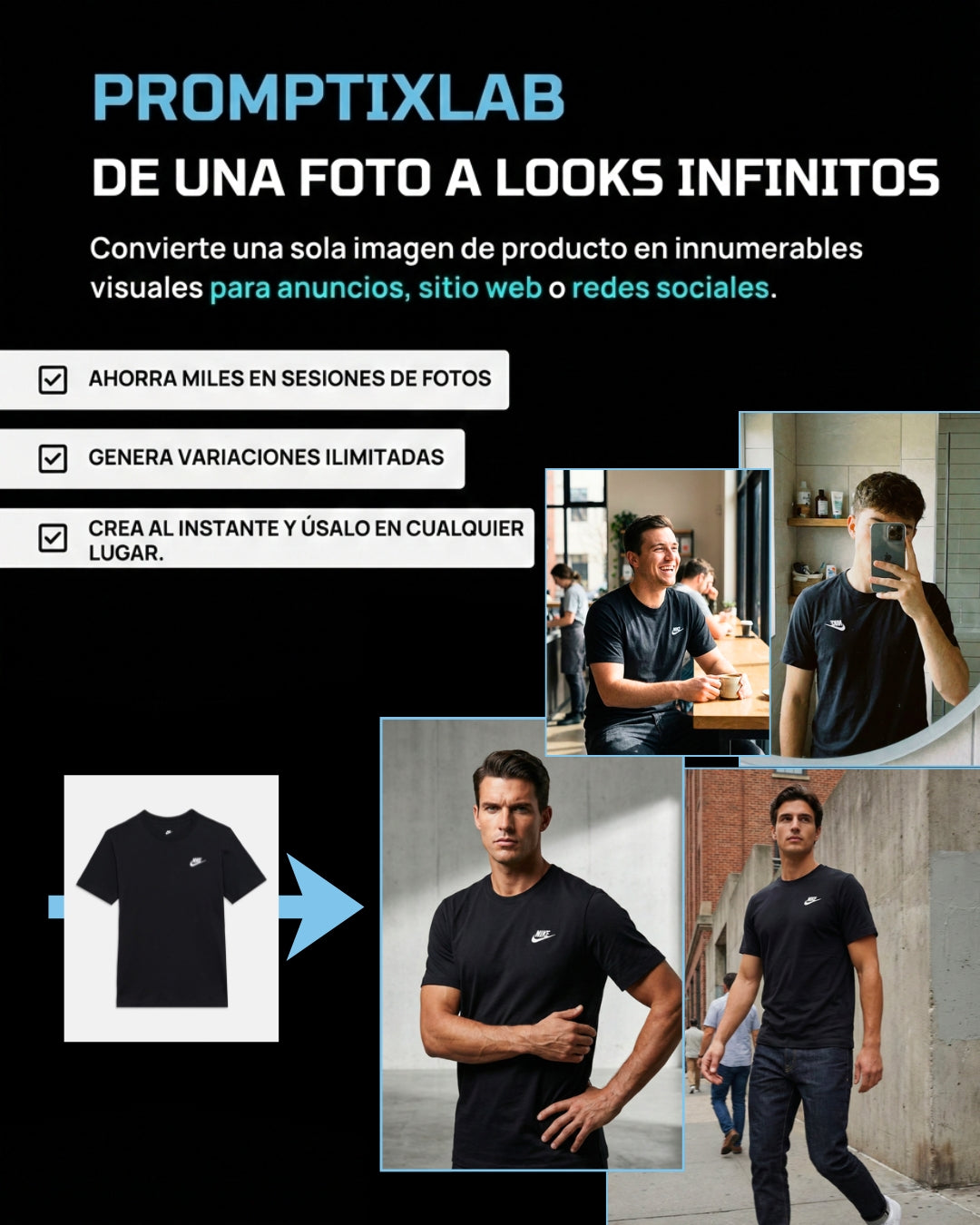 50 PROMPTS – TOPS & SHIRTS EDITION – Imágenes irresistibles para camisetas y tops