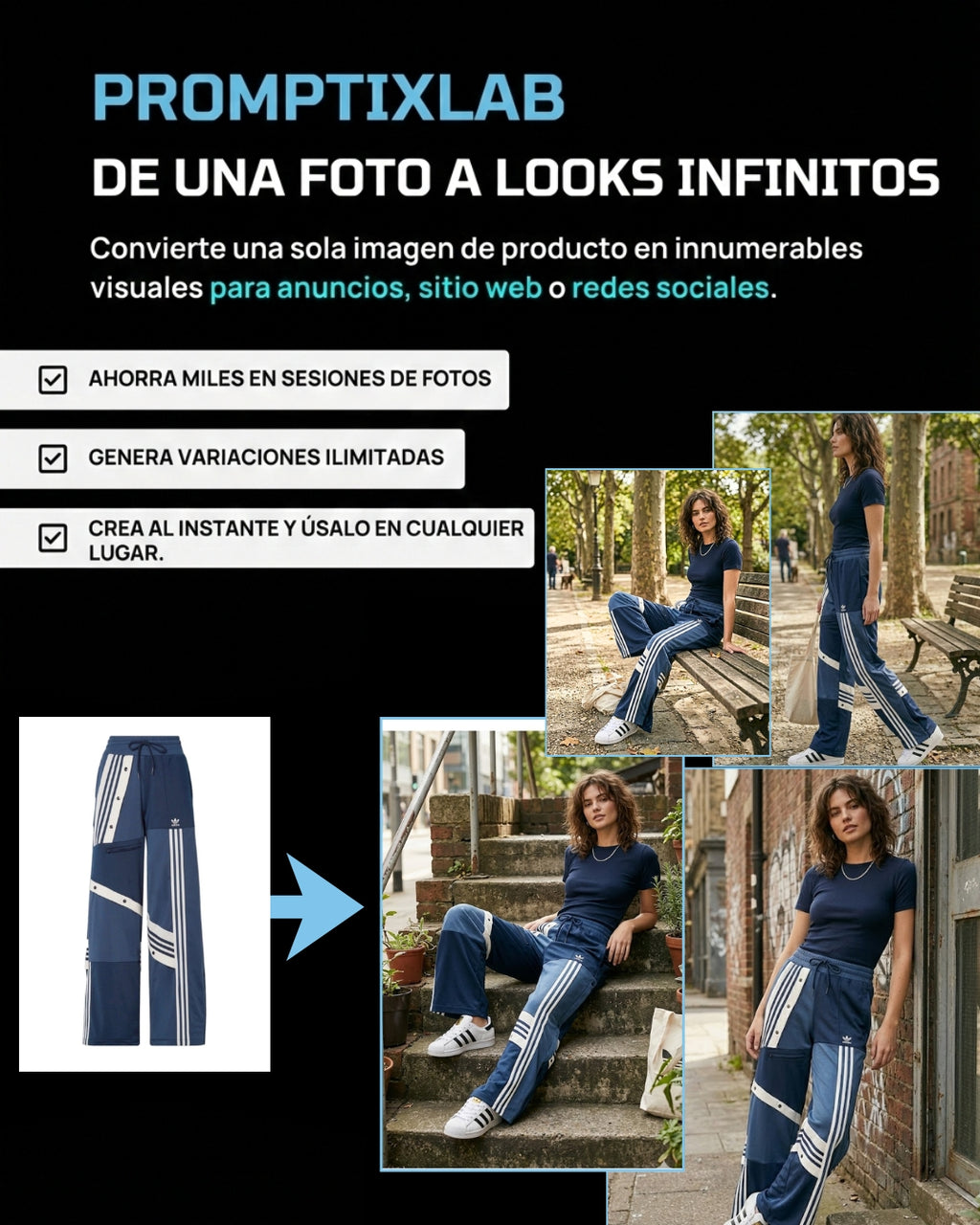 50 PROMPTS – BOTTOMS & PANTS EDITION – Imágenes con modelos