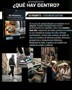 50 PROMPTS – FOOTWEAR EDITION – Zapatillas y zapatos con imagen de marca top