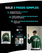 20 PROMPTS – VINTED EDITION – Convierte fotos caseras en imagenes que venden
